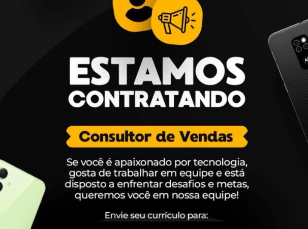 1 Vaga de emprego para Consultor De Vendas na empresa Casa do Celular em 10/09