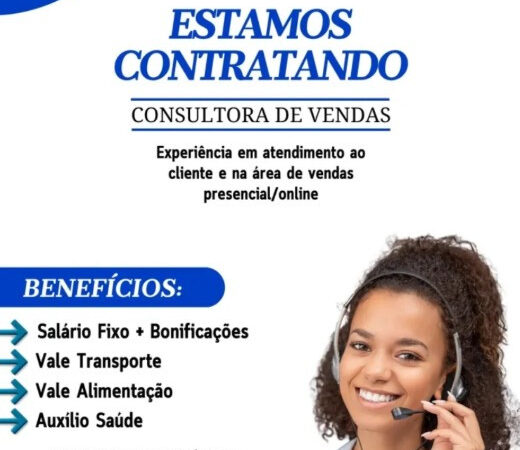 1 Vaga de emprego para Consultor De Vendas na empresa Espaço Laser em 06/09