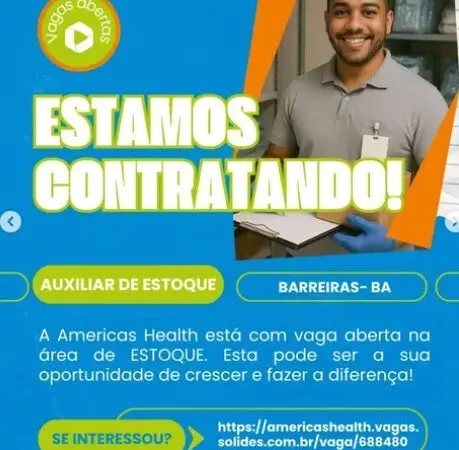 1 Vaga de emprego para Auxiliar De Estoque na empresa AMH em 06/09