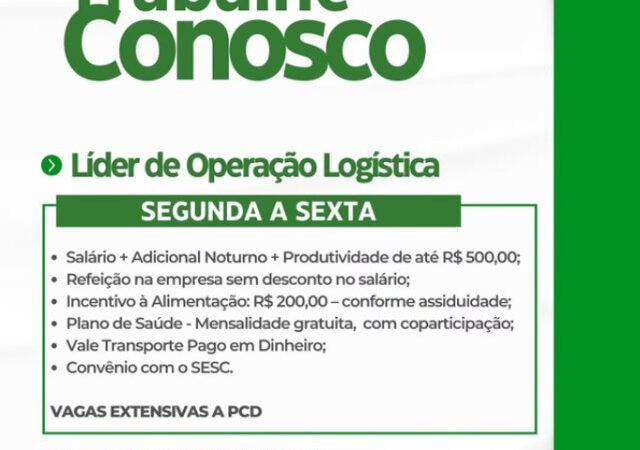 1 Vaga de emprego para Líder De Operação Logística na empresa Nova Casa em 11/09