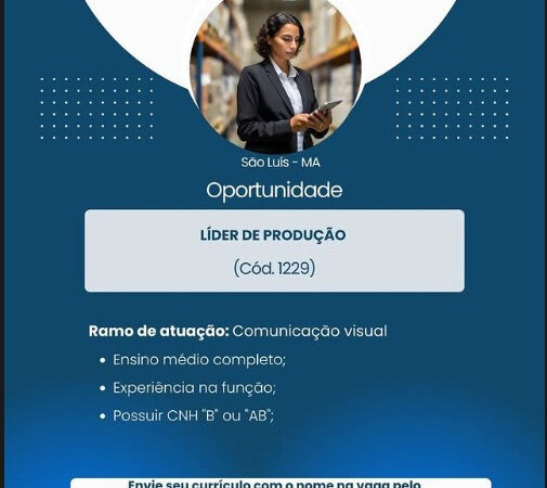 1 Vaga de emprego para Líder De Produção na empresa Dexo em 11/09
