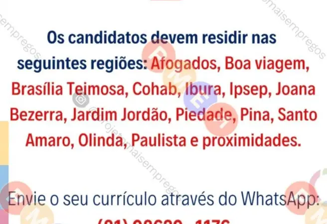 1 Vaga de emprego para Patinador Auxiliar De Serviços Gerais na empresa Soservi em 10/09