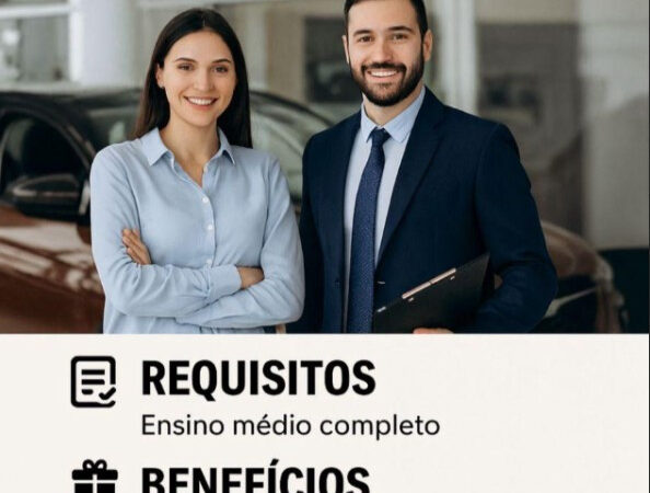 1 Vaga de emprego para Vendedor sem experiência no Segmento comercial em 10/09