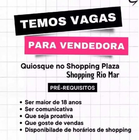 1 Vaga de emprego para Vendedor sem experiência na empresa Meu Estilo Pijamas em 10/09